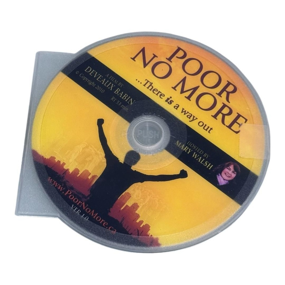 Poor No More DVD 2010 Documentary Mary Walsh Deveaux Babin Economic Poverty R1
